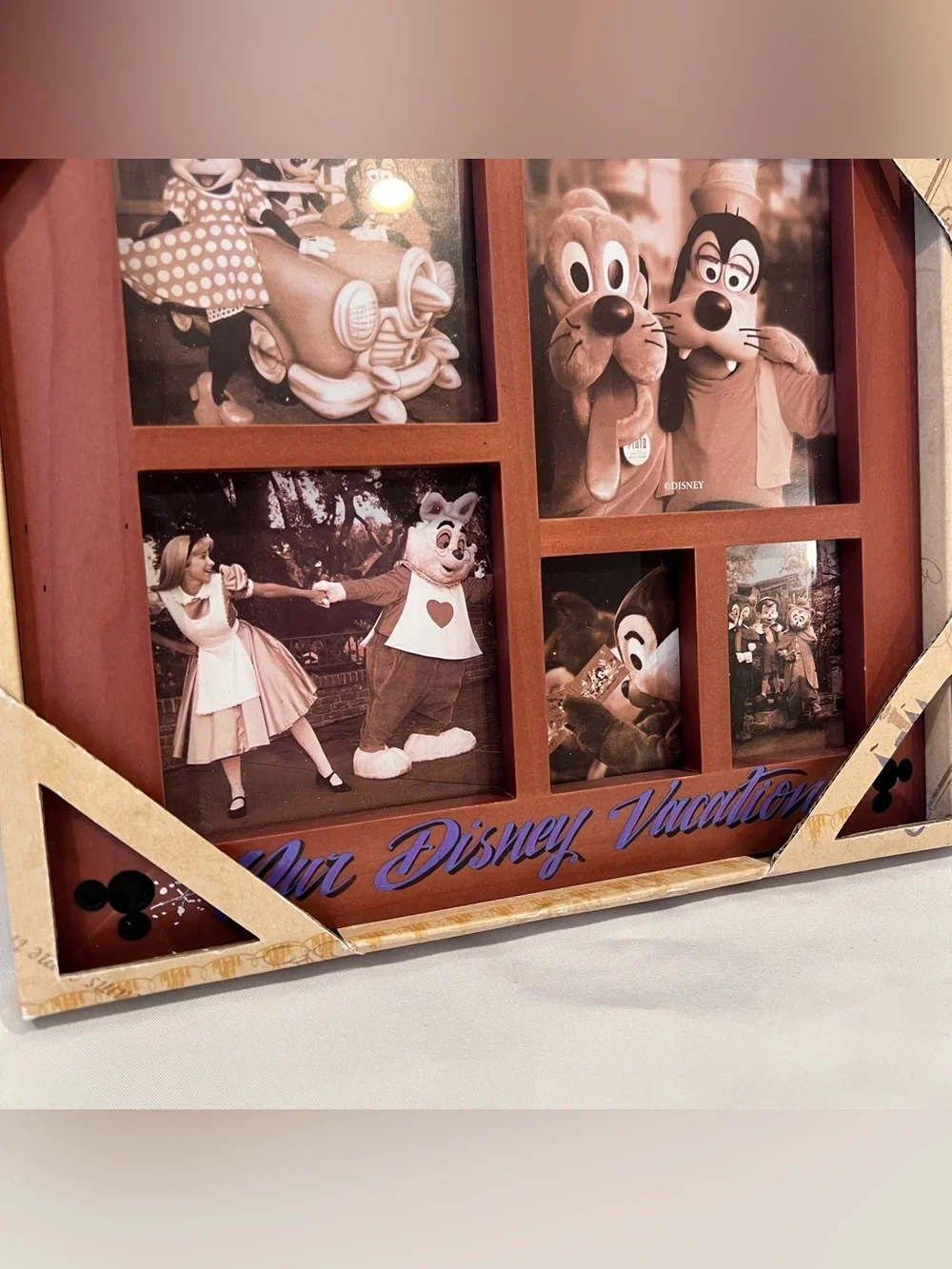 Disney Parks Our Disney Vacation 5 Photo Frame